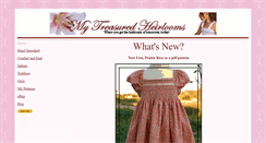 Desktop Screenshot of mytreasuredheirlooms.com